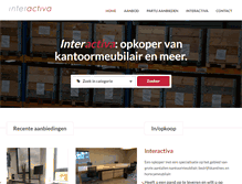 Tablet Screenshot of interactiva.nl